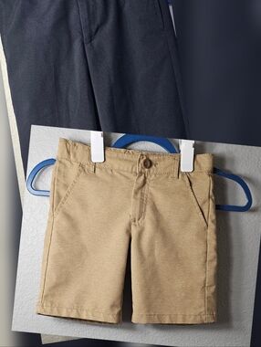 Cat & Jack Boys Size 6 Uniform Bundle Navy Pants Khaki Shorts